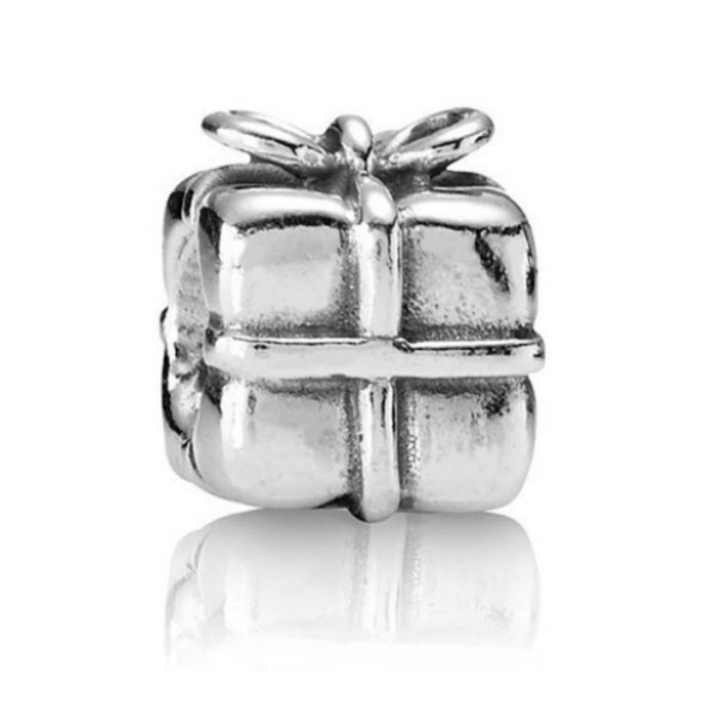 Retired Present Pandora charm
